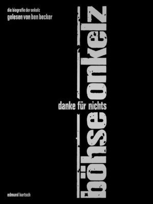 cover image of Böhse Onkelz--Danke für Nichts